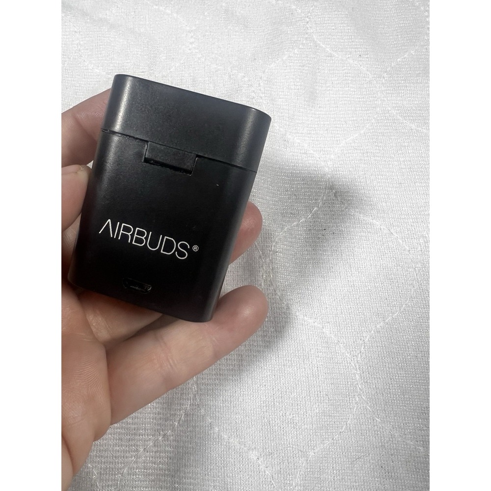 Air1 True Wireless Earbuds Black Charging Case‎ Auto Pairing Bluetooth
